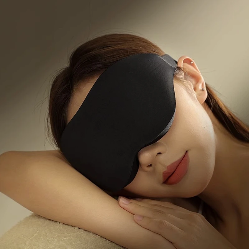 

Ice Silk Three-dimensional Surround Shading Sleep Goggles Men and Women Sleep To Relieve Eye Fatigue Goggles.