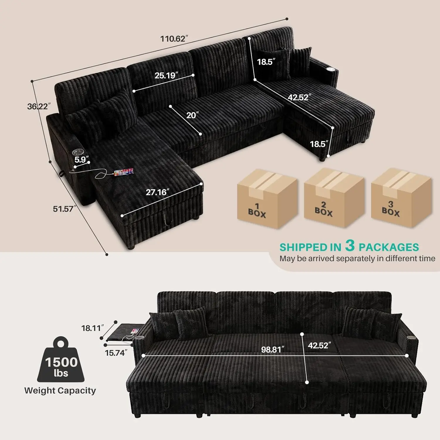 Thumbnail 3 - #41 Best Modular Sectional Sofas to Buy In 2026