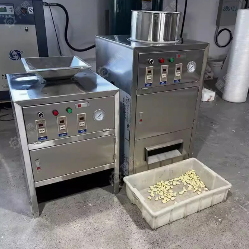 

Commercial Garlic Peeling Machine Garlic Peeler Machine 200W Peel Garlic Machine