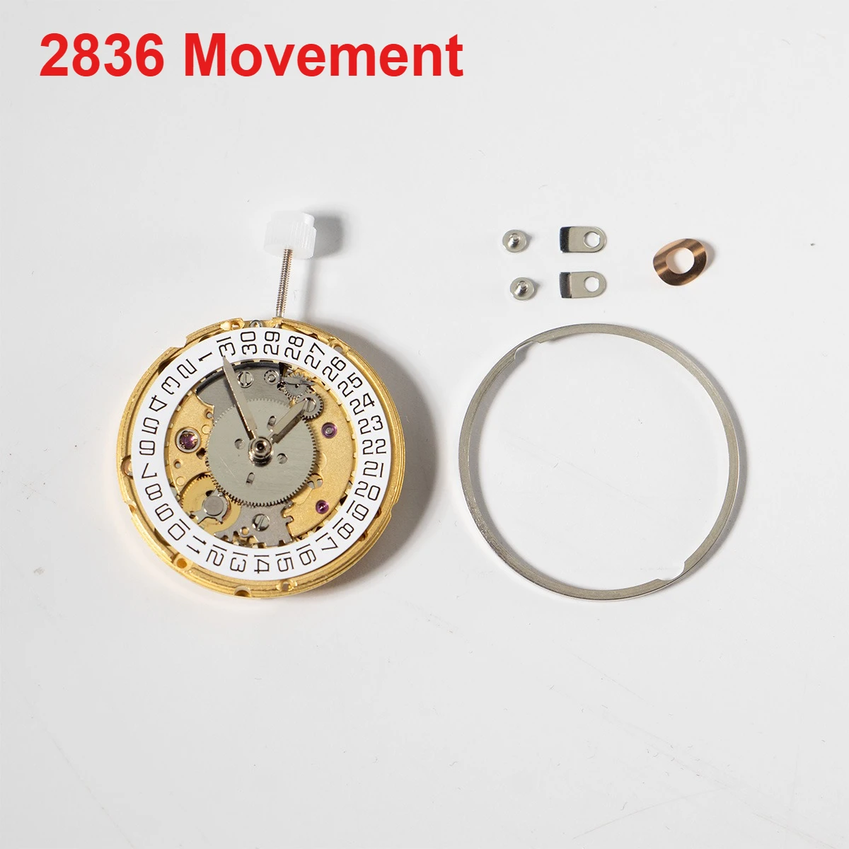 

China Made GMT 2836 Movement 4 hand Automatic Mechanical movement Men watch Replacement movement