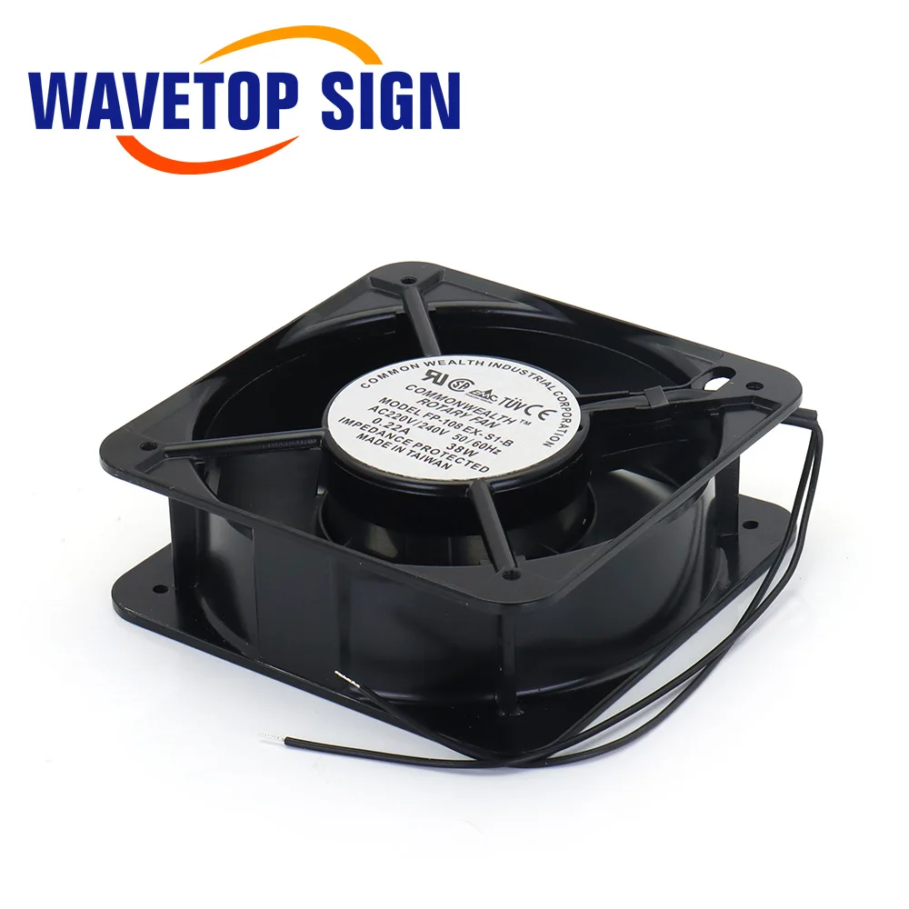 Поворотный вентилятор WaveTopSign Commonwealth 150x150x50 мм 108EX-S1-S Напряжение 220 В 38 Вт 0,22 А 50-60 Гц