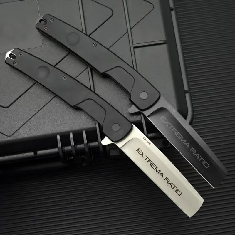 Campo Caça Folding Knife, Carry Self-Defense Knife, Emergency Rescue Tool, Sharp Slicing, Fruit Razor