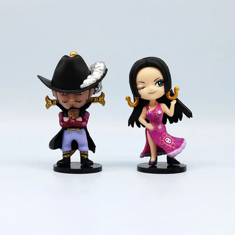 تمثال ون بيس 8 سم، الجزء الثاني من سلسلة توب وار، تمثال الملك شيشيبوكاي، صندوق مفاجآت غاشابون، نموذج أنمي، زينة، لعبة، هدية للأطفال