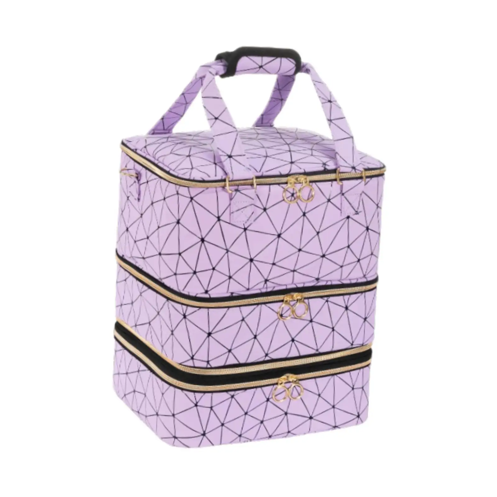 Nail Polish Organizer Case Gel Nail Polish Organizer Box 3 Layer,Nail Polish