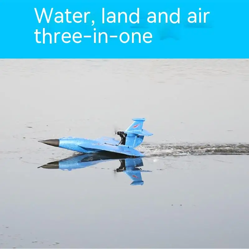 Large Size Sea, Land And Air Plus Remote Control Fixed Wing Waterproof Aircraft Epp Foam Water Takeoff Radio-controlled Aircraft