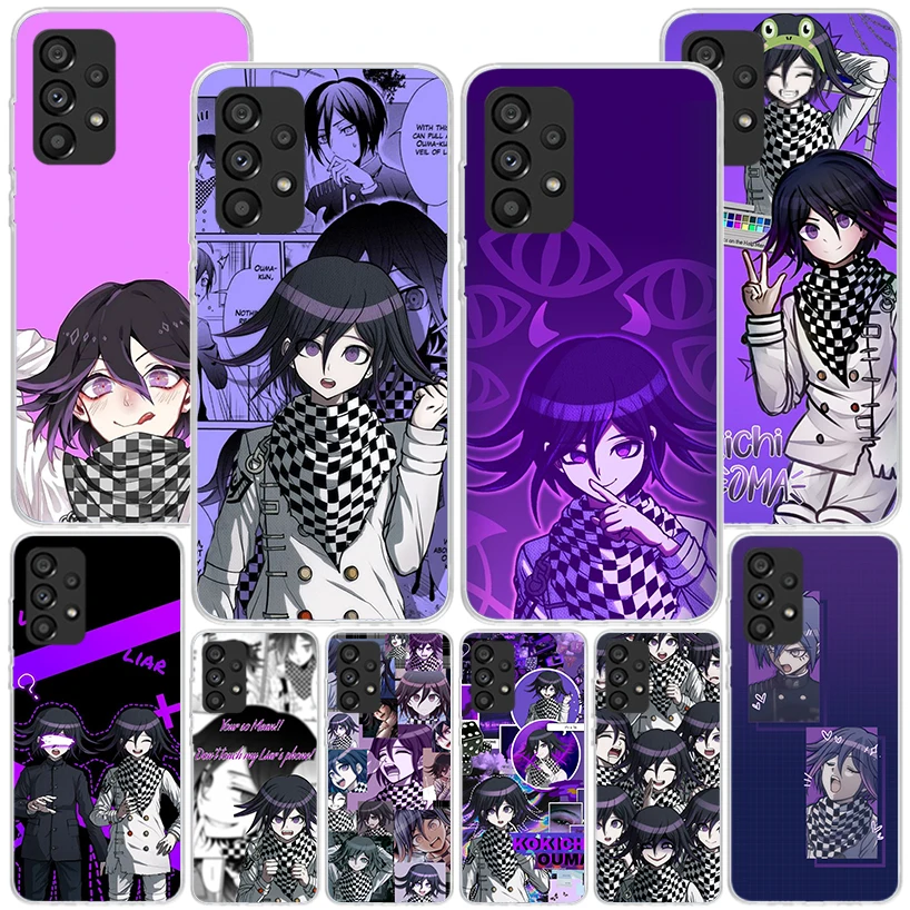 Danganronpa Kokichi Ouma Phone Case For Samsung Galaxy A14 A24 A34 A54 A04S A13 A23 A33 A53 A03S A12 A52 A22 A32 A02S A72 A73 Co