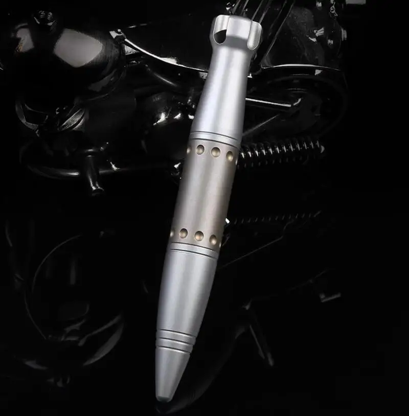 1PC Titanium Alloy EDC MINI Pen With Writing Multi-functional Portable Tools Pen Ball Point Pen Gift