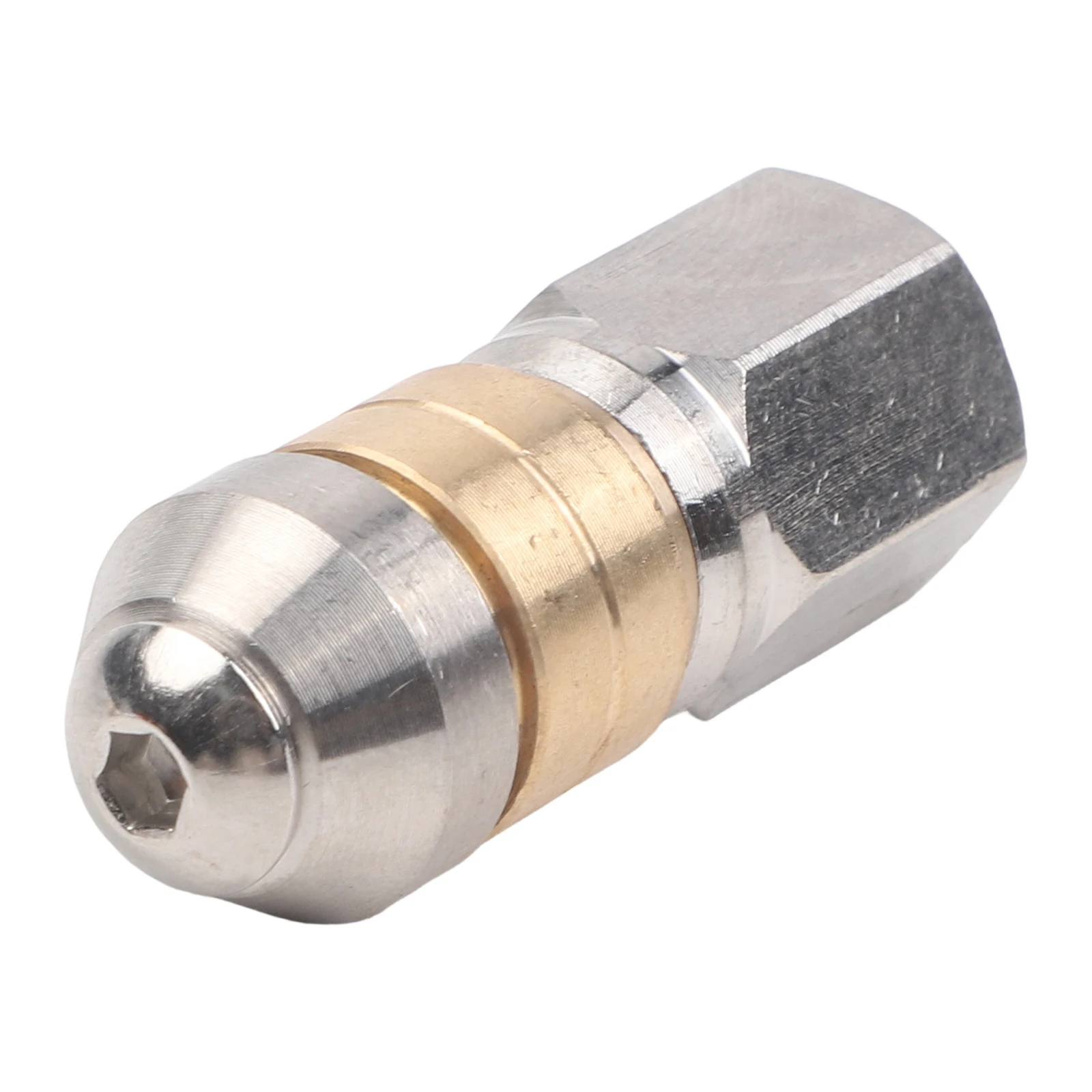 Pipeline Drain Cleaning Nozzle Set Featuring For Stainless Steel and Brass Materials for Reliable Pressure Washer Use