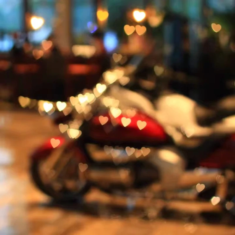 خوخه تأثير غطاء عدسة غطاء مرشح خوخه عدسة غطاء عدسة الكاميرا عدة للتصوير الفني الرومانسي الإبداعي للمشهد الليلي