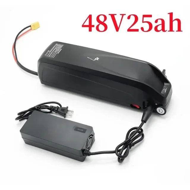 Новый аккумулятор для электровелосипеда 48V20Ah 36V20Ah 52V20Ah аккумулятор Hailong со встроенным USB BMS 350 Вт-1000 Вт 10S 13S 14S 18650 аккумулятор