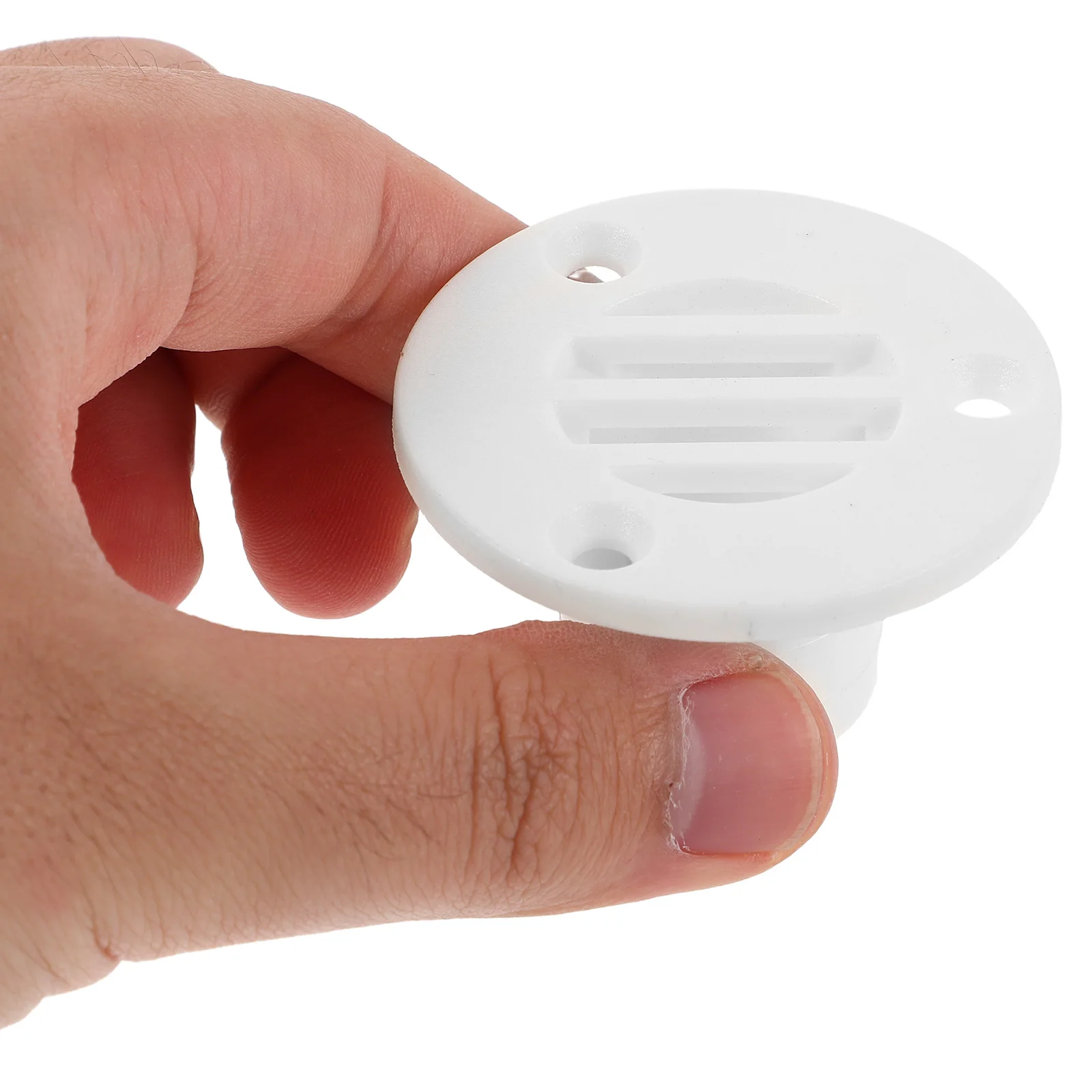 

Boat Deck Drain Plug Marine Scupper Drain Replacement White Sturdy Nylon Self-Bailing Floor Stern Vent for Yacht RV