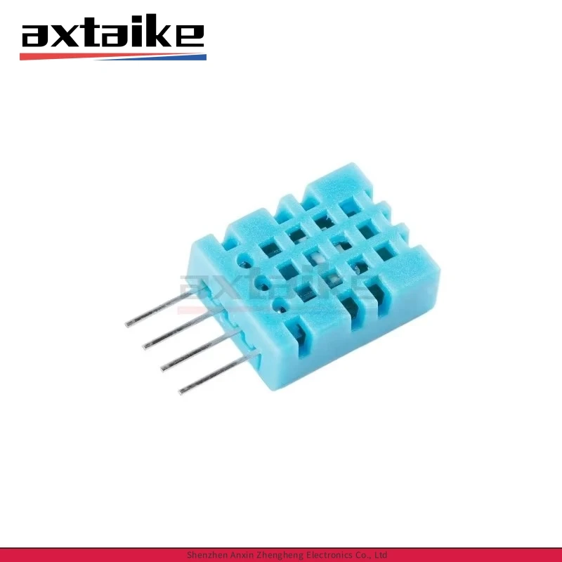 5PCS DHTC11 SIP-4 Temperature and Humidity Sensor DHT11 Upgrade High Precision Capacitive Digital Humidity Module Replace AM2120
