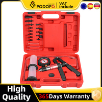 Car Manual Vacuum Pump Automotive Brake Bleeder Kit Brake Clutch Fluid Extractor Master Cylinder Bleeder Kit with Adapters