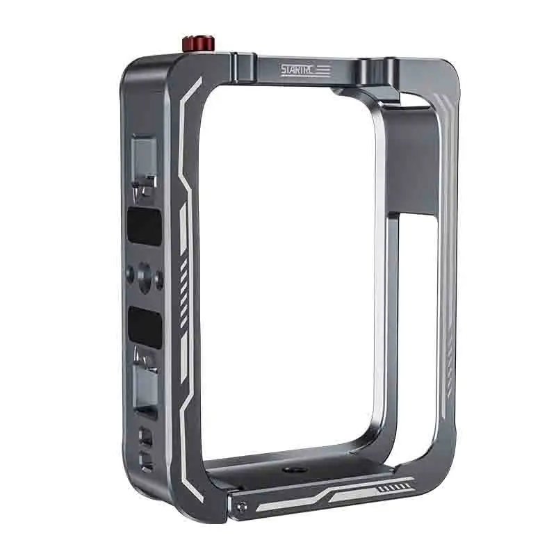 Gabbia in metallo per fotocamera DJI OSMO 360 Custodia con telaio protettivo completo Gabbia per conigli a sgancio rapido Accessorio per telaio per montaggio su pattino freddo