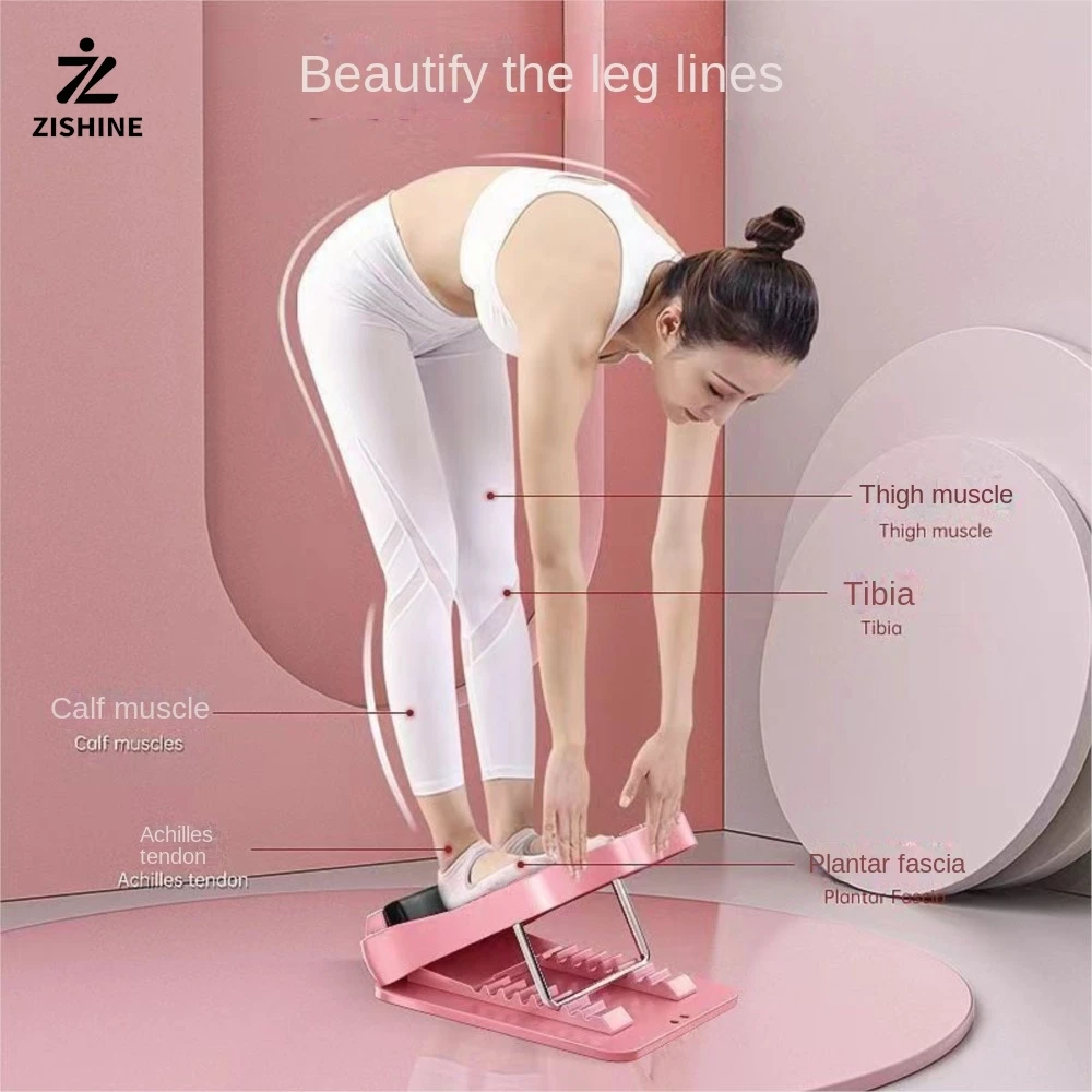 Leg shaping inclined board, calf massage magnetic stretching board, sculpting straight legs