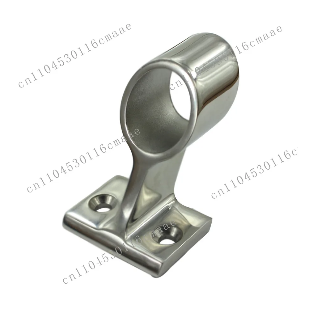 New 316 stainless steel 7/8 1 inch middle support railing base transparent yacht hardware accessories marine accessories