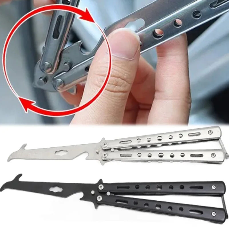 Car Tire Stones Remover Hooks Auto Tire Groove Cleaning Tool Wheel Tread Slot Stone Gravel Remover for Car Motor Bike Tire Truck