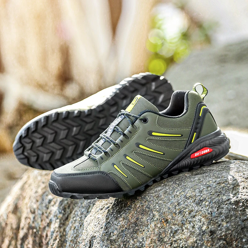 

Men Women Hiking Shoes Non-slip Trekking Outdoor Sneakers Sports Shoes Camping Training Jogging Breathable Climbing Trail Shoes