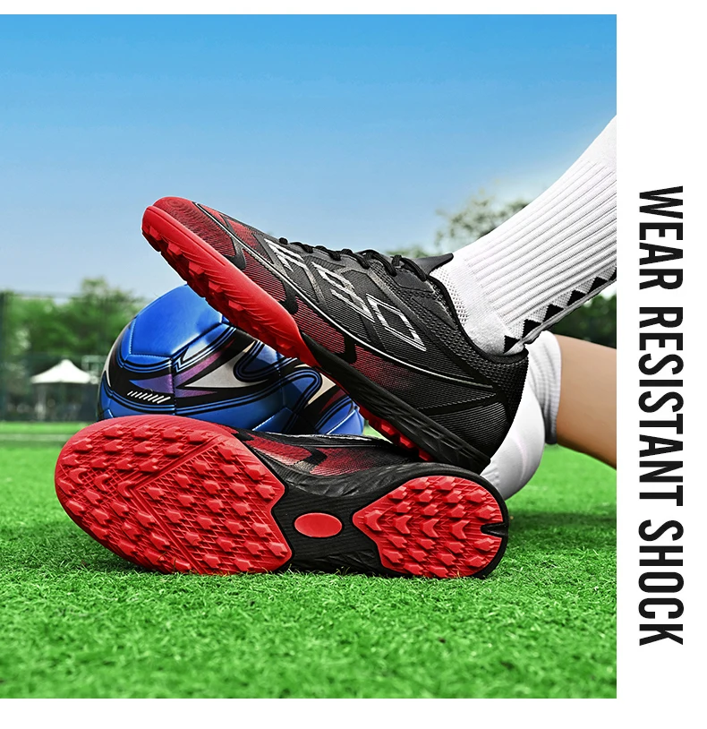 Neue Herren-Fußballschuhe Futsal High Ankle Atmungsaktiv Rutschfest Hochwertige Ultraleichte Fußballschuhe Sportschuhe für Outdoor-Wettkämpfe – Detail 28