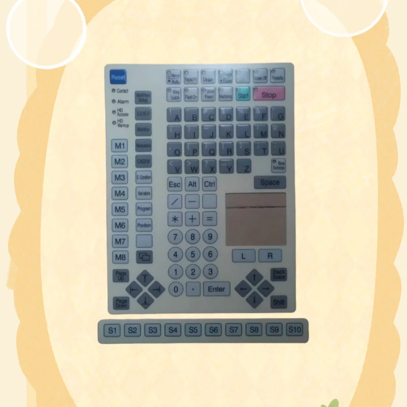 

Function Key Panel button key film for Mitsubishi series EDM Spare Parts