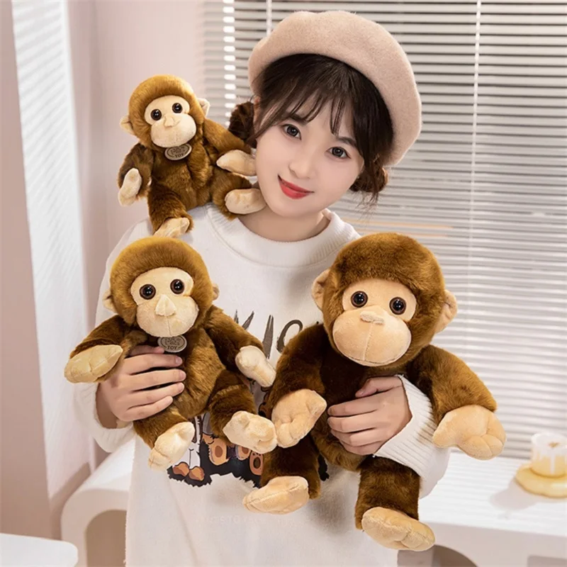 Hot Selling Monkey Doll Gorilla Plush Toy Birthday Gift Children's Toy Home Decoration Plush Animal Monkey Toy Plushies Gorilla