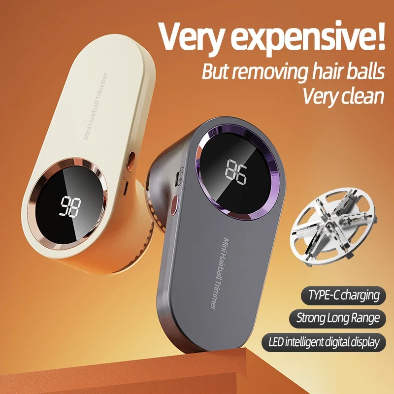 

Portable Hair Ball Trimmer Home Clothes Shaving Machine Pill Removal Tool Shaver Lint Remover For Sweater USB Rechargeable