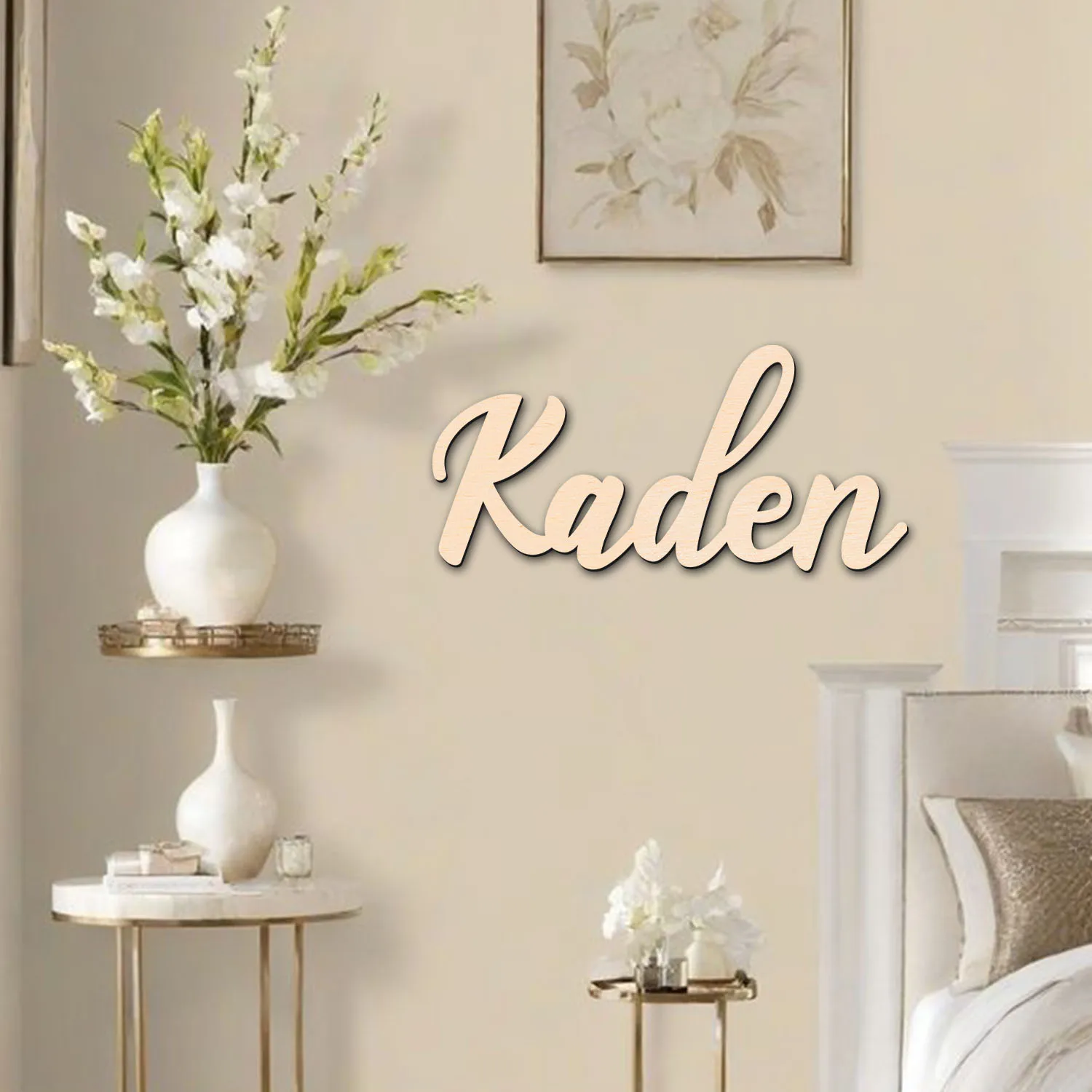 1pc Custom Wooden Hanging Name Sign,Custom Content,Baby Crib Label,Colorful Graffiti,Suitable For Various Scenarios,