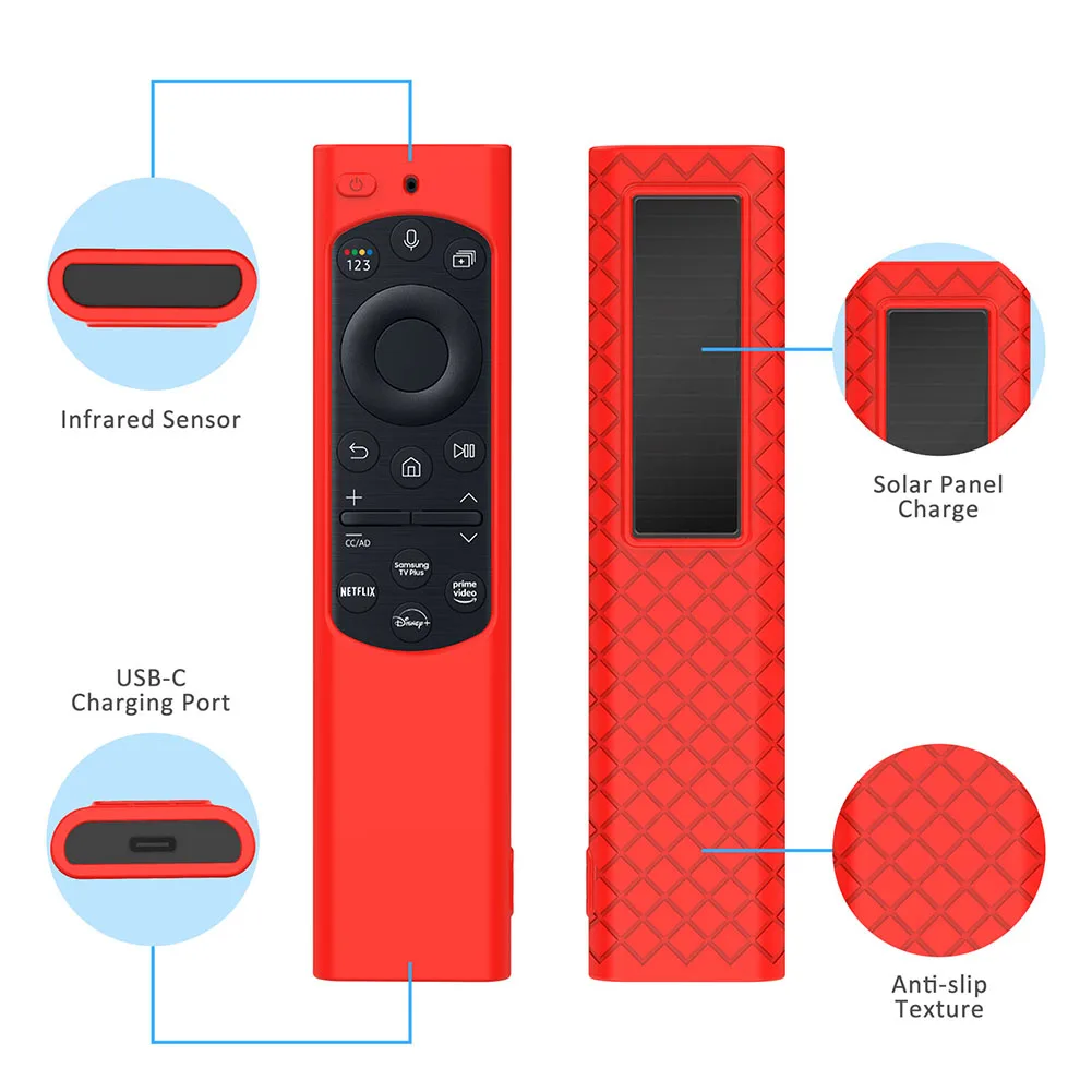 سيليكون التحكم عن بعد الحال بالنسبة لسامسونج BN59 سلسلة مي عن بعد التلفزيون عصا غطاء لسامسونج لينة عادي التحكم عن بعد حامي