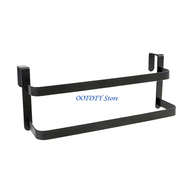 367A Stylish Iron Door Hook Rack For Small Kitchen Bathroom Mess Reduction