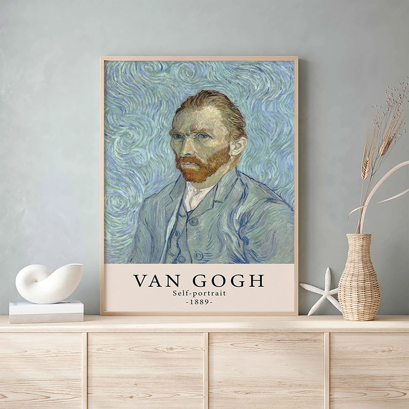 Vincent Van Gogh Oil Paintings Print on Canvas Poster Impressionism Artwork Sunflower Wall Art Picture for Home Wall Decoration