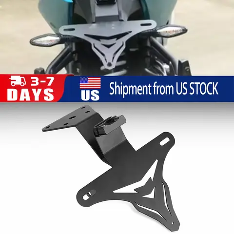 FOR CFMOTO 250SR 300SR MY22 2019-2022 2021 250 SR FUN 2023 Motorcycle License Plate Mount Bracket Adjusted Number Plate Holder