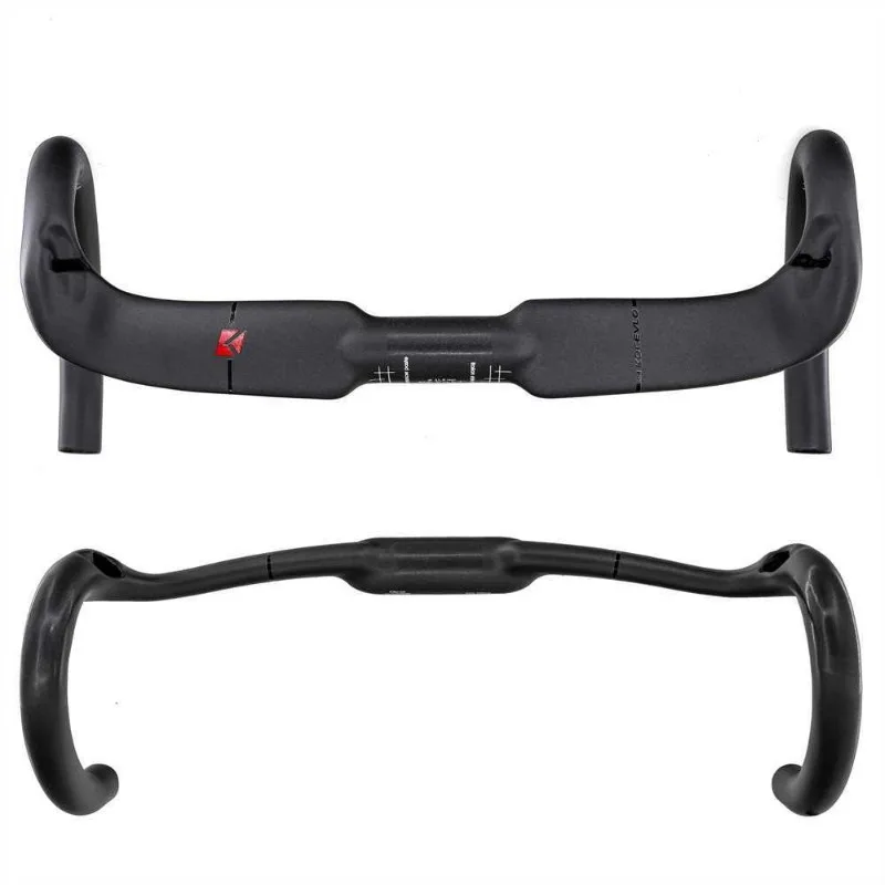 T1000 Carbon Road Bike Handlebar 31.8 X 380/400/420/440mm UD Matte Internal Routing Road Bicycle Accessories Racing Drop Bar