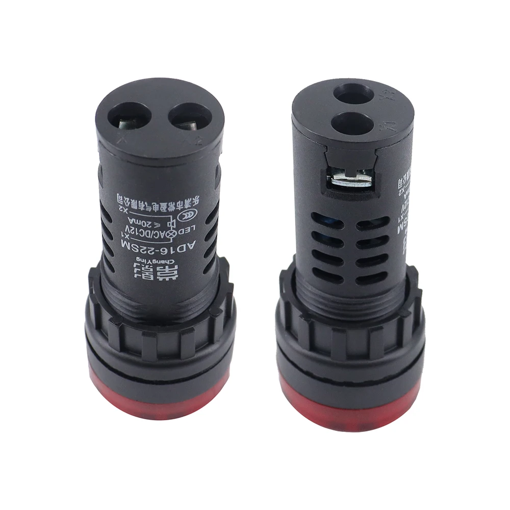 JKBMS إنذار الجرس التيار المتناوب تيار مستمر 12 فولت ضوء إشارة فلاش الأحمر LED نشط الجرس مؤشر إنذار الصفارة #4