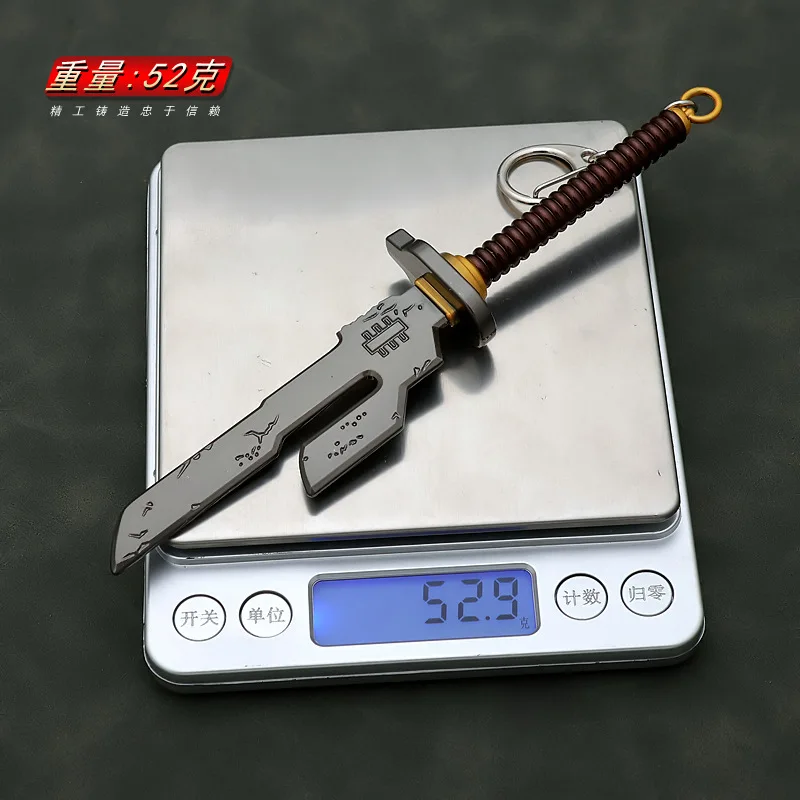 16cm Jujutsu Kaisen Fushiguro Toji Anime Figure Weapon Anime Peripheral Metal Weapon Model Samurai Japanese Collection Gifts Toy