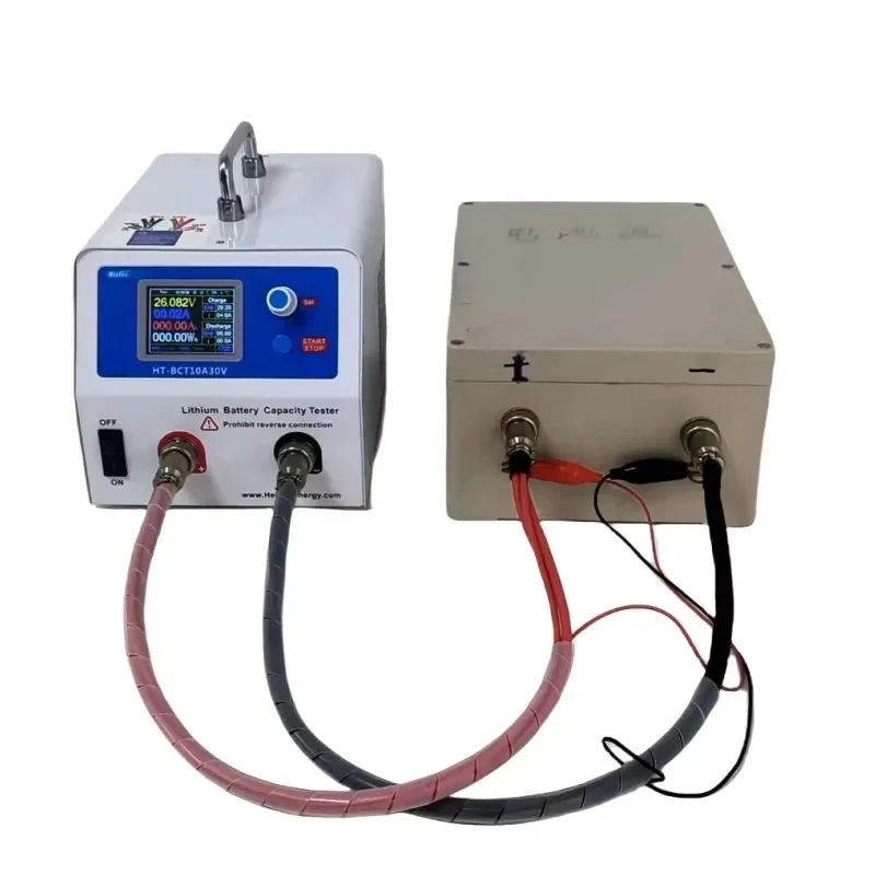 Heltec 50A 30V Battery Capacity Tester for 18650, 21700 LiPo & LiFePO4 Batteries with Precise Charge/Discharge Testing