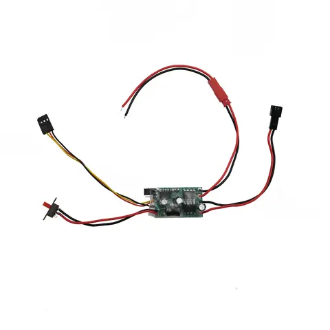 WPL C14 C24 C64-1 B24 B16 B36 D12 MN99S MN D90 16A/30A Brushed ESC Speed Controller 1/12 1/16 RC Car Upgrade Parts Accessories