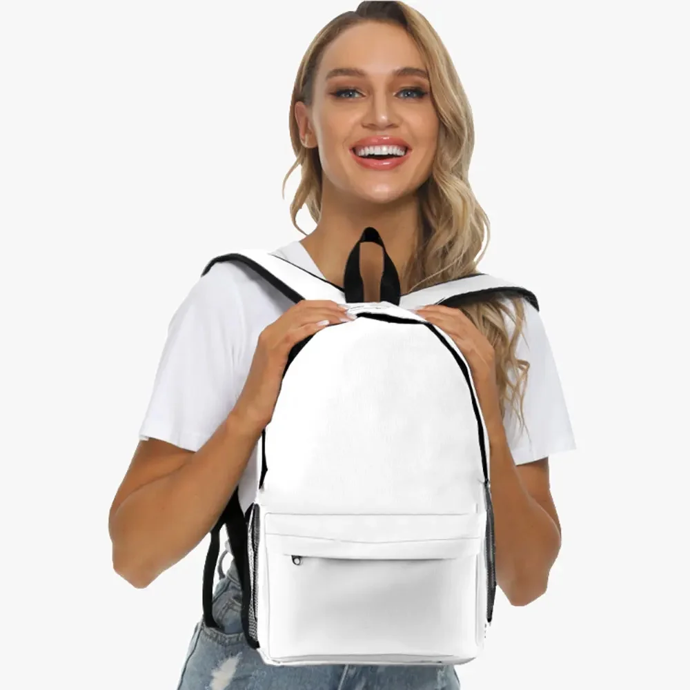 Mochila de tela Oxford personalizada Personal con logotipo impreso, bolsas de compras personalizadas, bolsas de bricolaje, nuevo