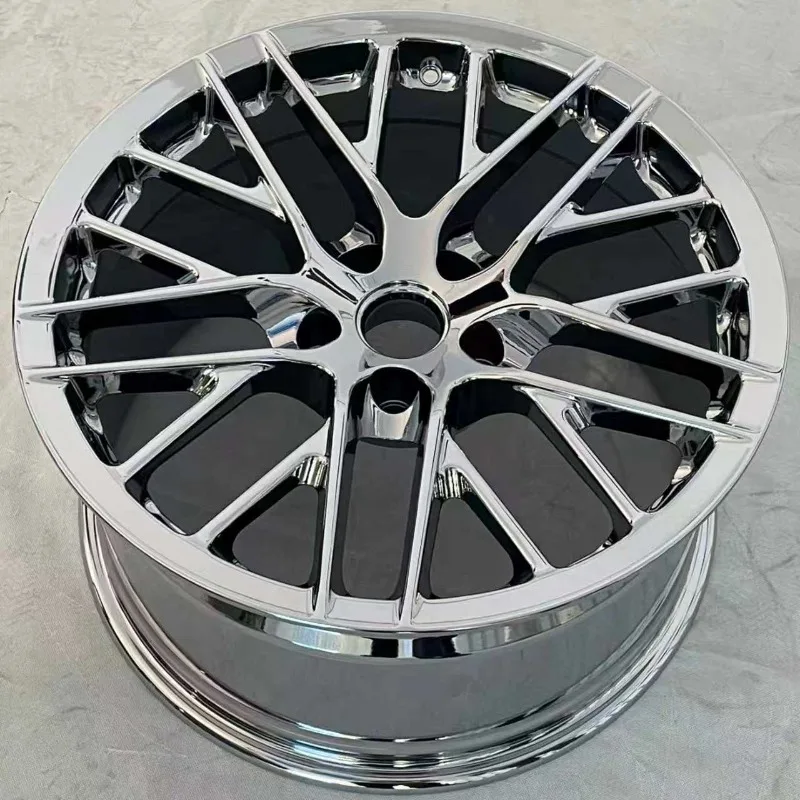 【2026】Customizable ODM Chrome Silver VIP 19 20 21 22 23 Inch 5x130 Forged Wheels For Porsche Cayenne Full Mirror Chrome Custom H