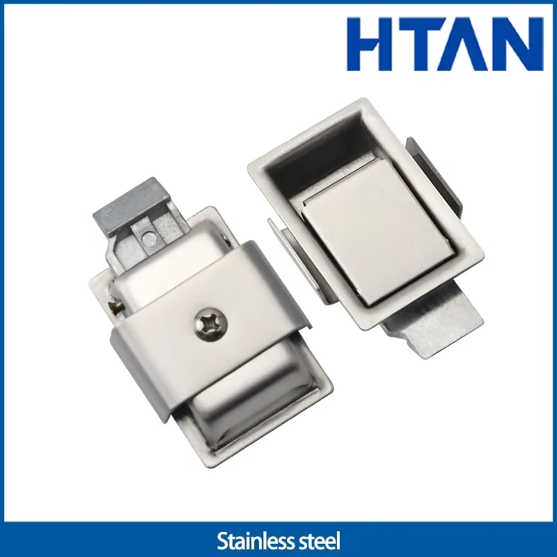 

304 Stainless Steel Small Lock Commercial Household Industrial Equipment Lock Cabinet New Type Flat Pull Lock