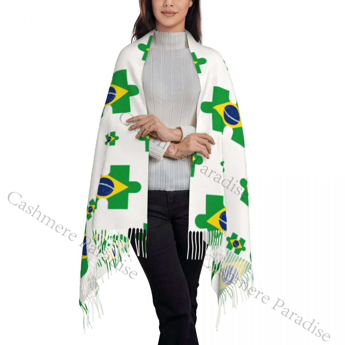 Brazil Flag Shawls and Wraps for Evening Dresses Womens Shawls Wraps Dressy Shawls and Wraps