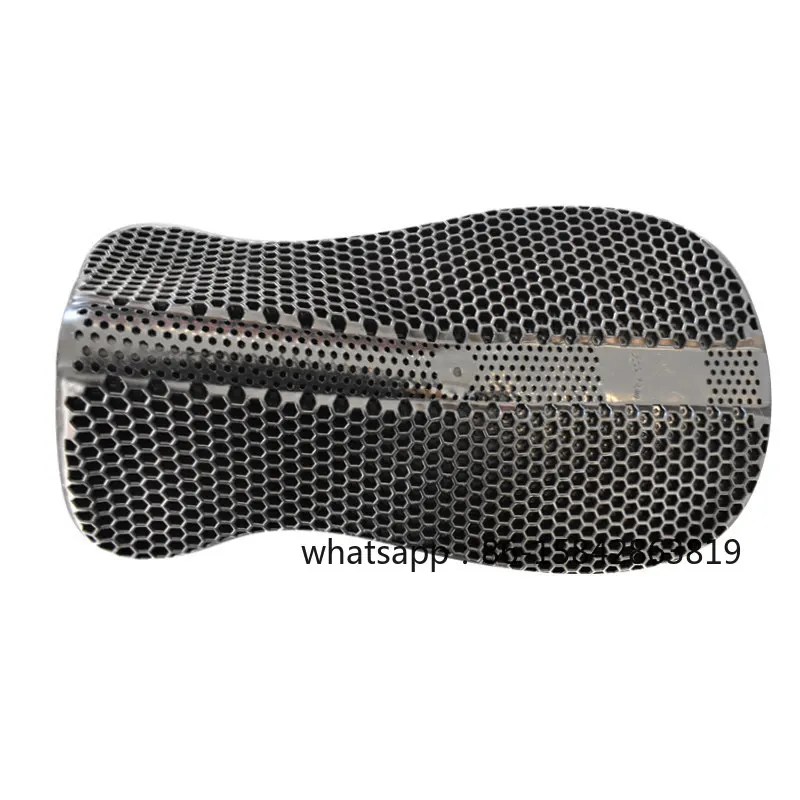 Equestrian Silicone Pad, Anti-wear, Breathable, Honeycomb Saddle Pad, Shock Absorption, Balance and Anti-skid.
