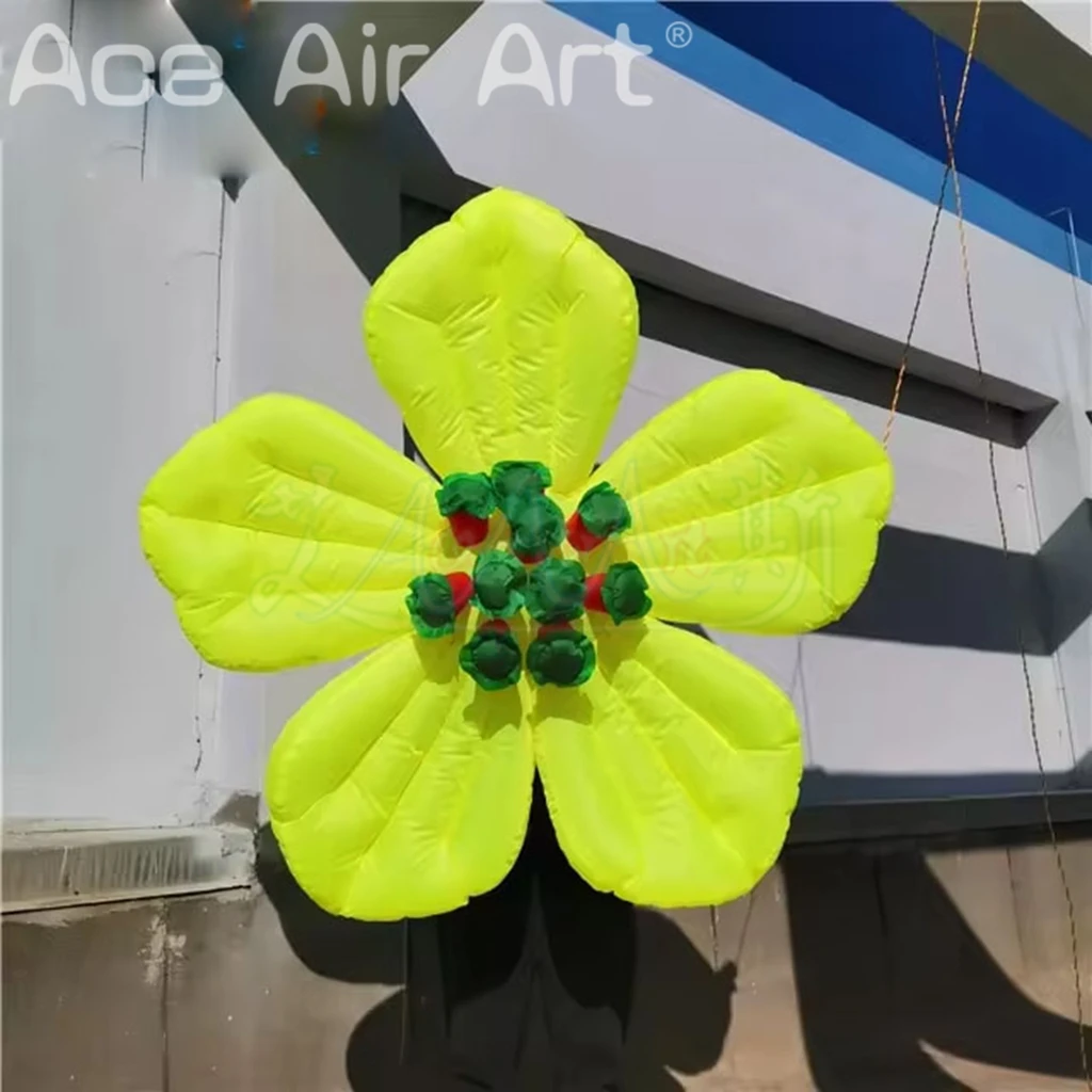 Aufblasbarer Gartenbogen, Hochzeits-Blumenbogen-Ballon, exklusives Blumenmuster für Veranstaltungen im Freien