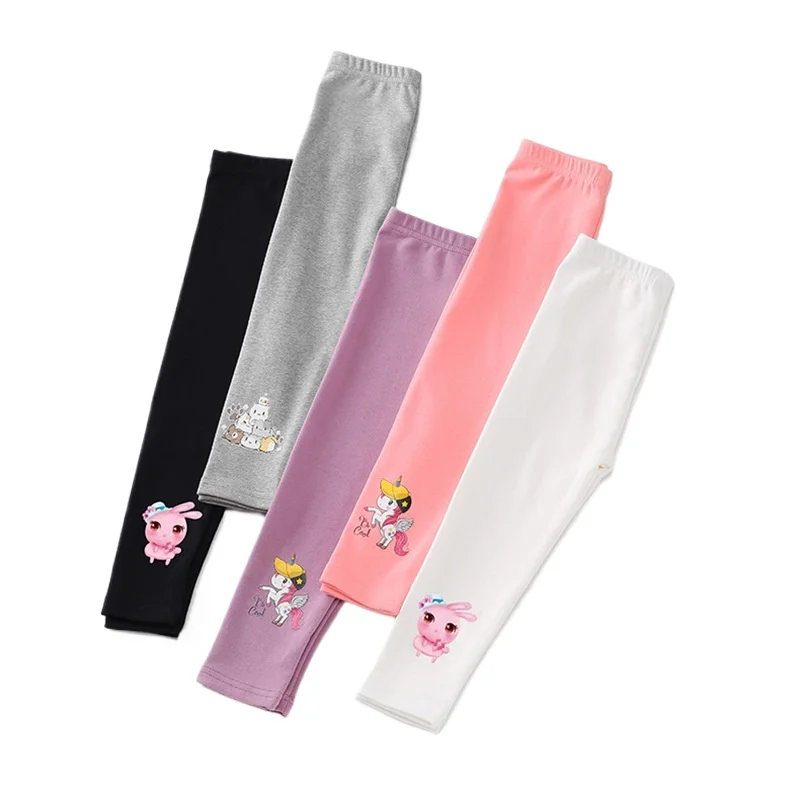 New Autumn Winter Children Girls Legging Cartoon Thicken Warm Kids Pants Trousers Elastic Waist Leggings for 2-12Y