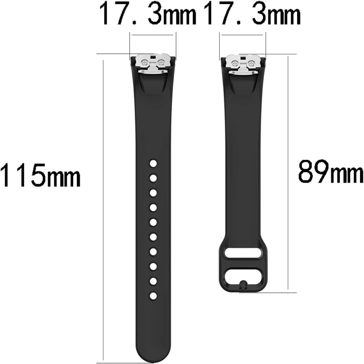 High-Quality Durable Comfortable Silicone Bands for Fit Smartwatch SM-R370 Sporty Style Workout Gear Must-Have Tough Workouts