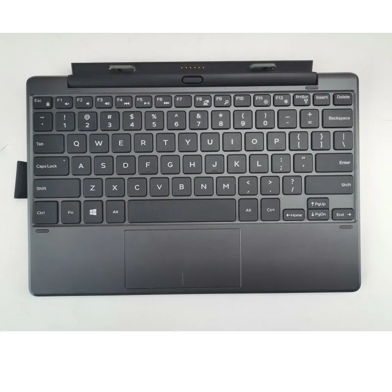 Original 90% New For Dell Venue 10 Pro 5000 5050  5055 Tablet 2-in-1 Keyboard Dock K15A Black Without Battery