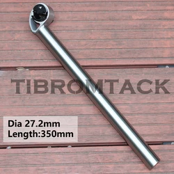 Bicycle Titanium Seatpost, Birdhead Seatpost, MTB Road Bike, 27.2*350mm Diameter
