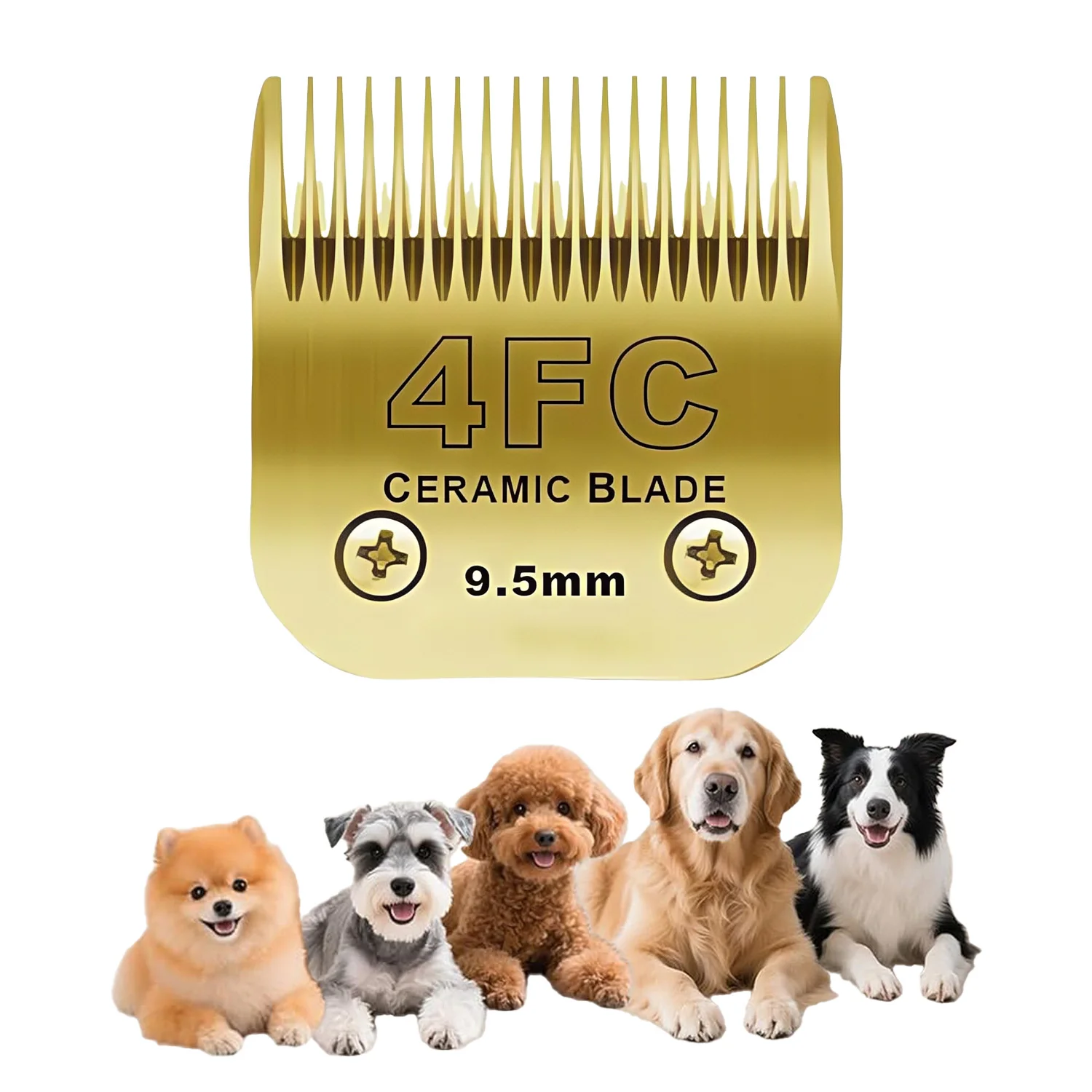 Pet Dog Blades Compatible with Andis,Oster A5,Wahl KM Series Dog Clipper Replacement Blades Detachable Replacement Clipper