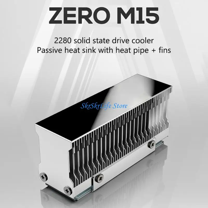 

E65E M15 2280 SSD NVMe Heatsink Cooler Solid-State Hard Disk Radiator PCI-E
