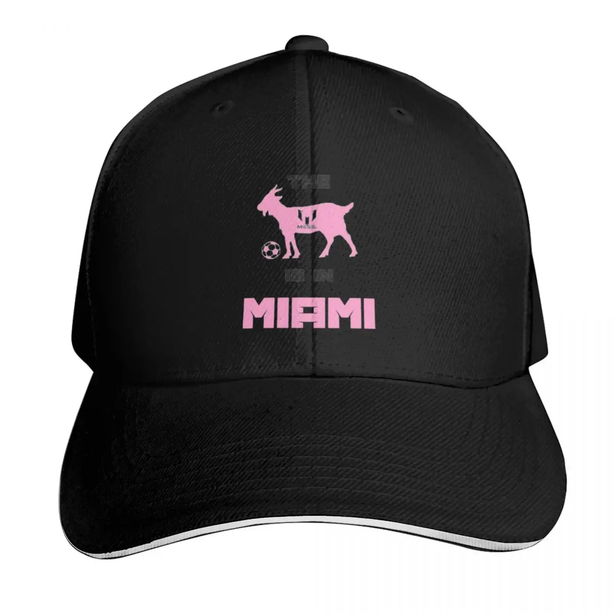 The goat is in miami Baseball Cap Unisex for Men Women Outdoor Golf Running Hiking Summer Beach Travel
