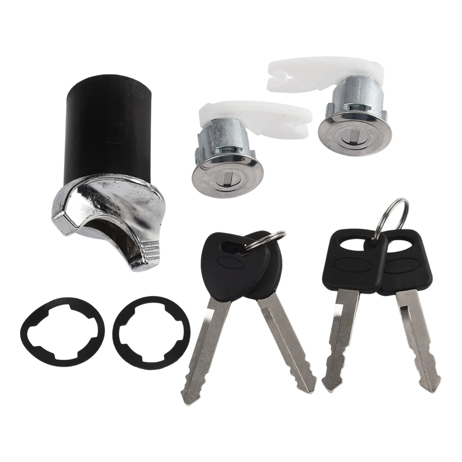 

Keyed Alike System Ignition Switch Impervious To Weather Conditions Two Keys Included Door Lock Replacement For Econoline Series